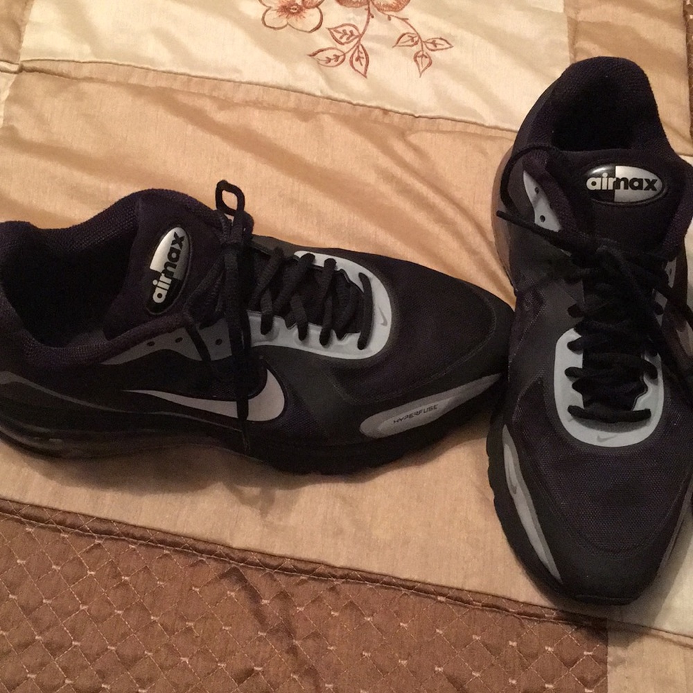 Black/ grey Nike Air for Men